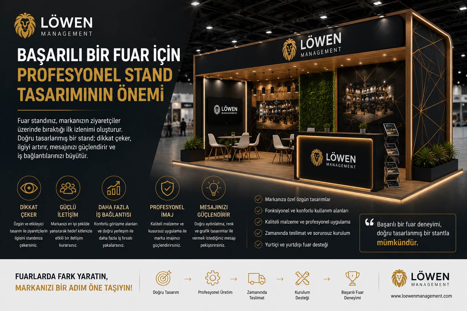 Başarılı Bir Fuar İçin Profesyonel Stand Tasarımının Önemi